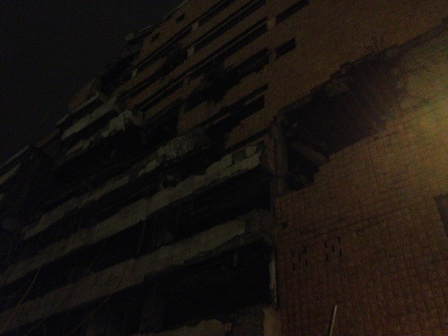 Bombed