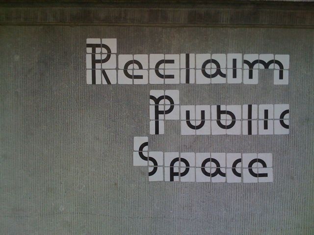 Reclaim Public Space